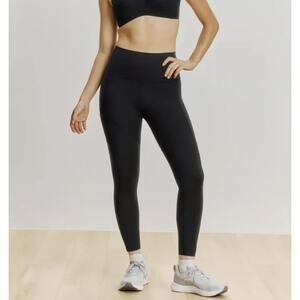 Knix Womens LeakStrong Black Leakproof Leggings Medium High Rise Absorbant